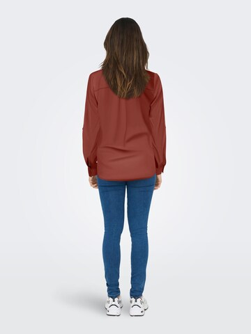 ONLY Blouse 'ONLYASMIN' in Brown