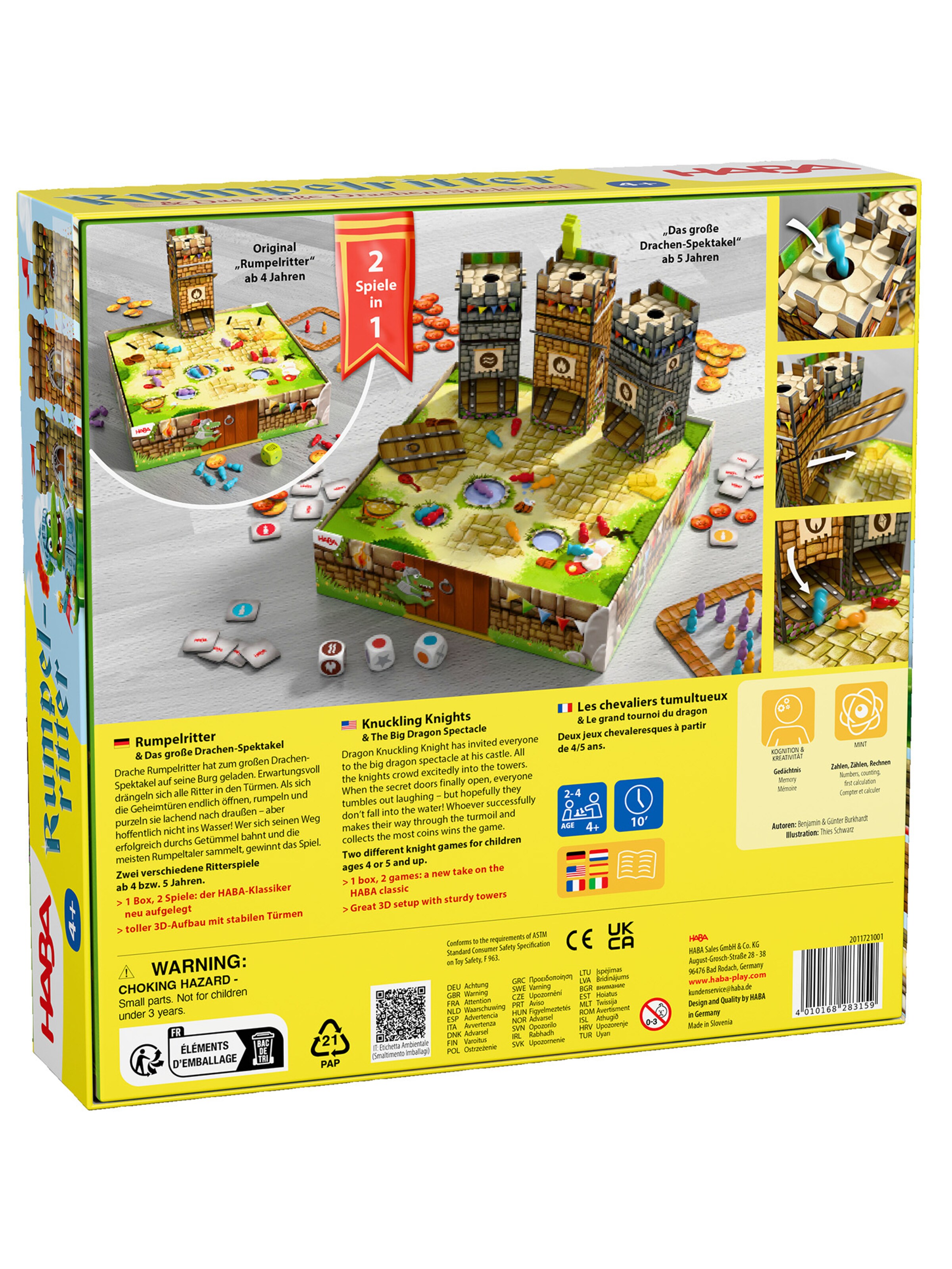 HABA Game ' Rumpelritter ' in Mixed colours