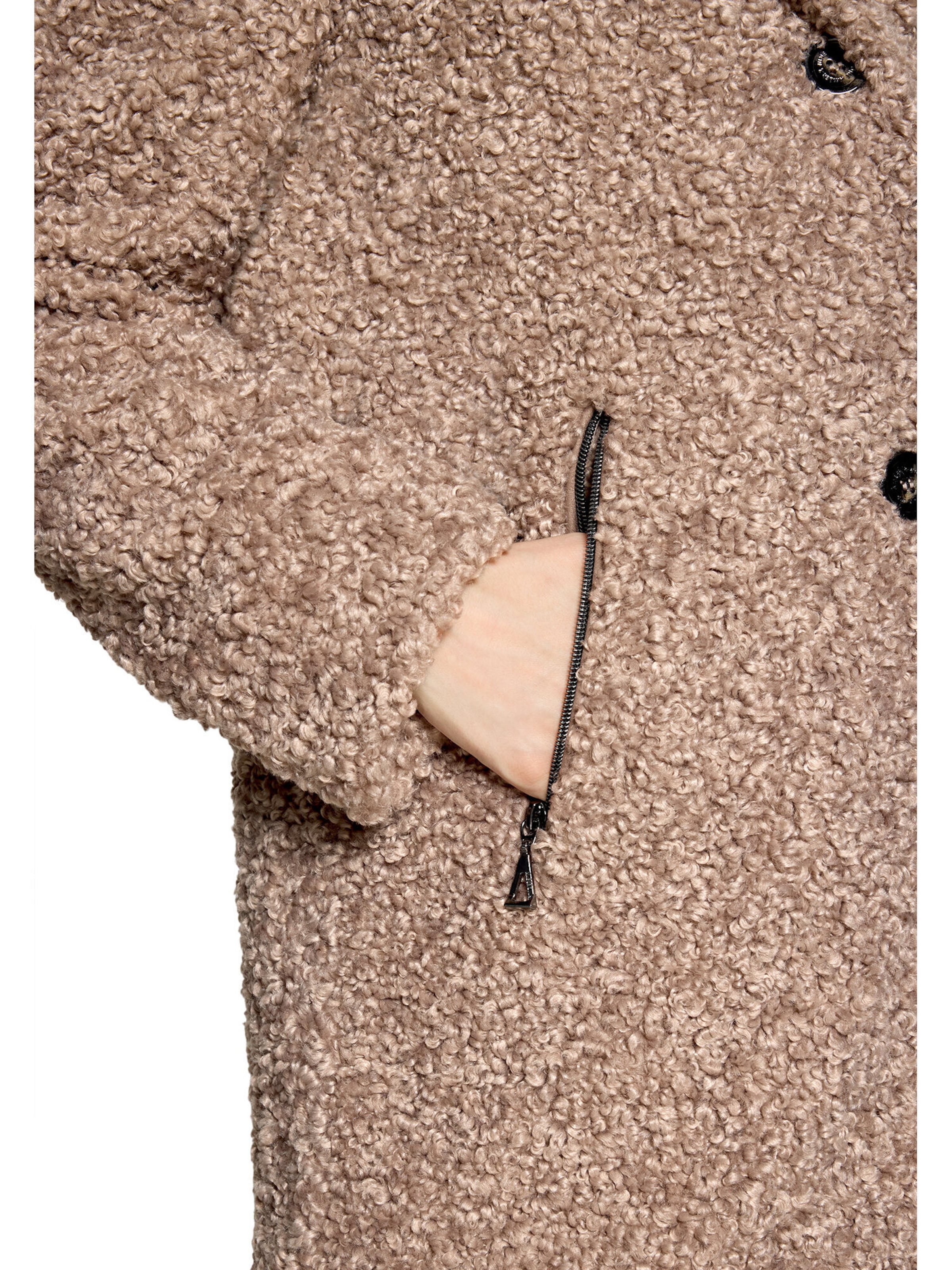 Veste mi-saison Amber & June en marron