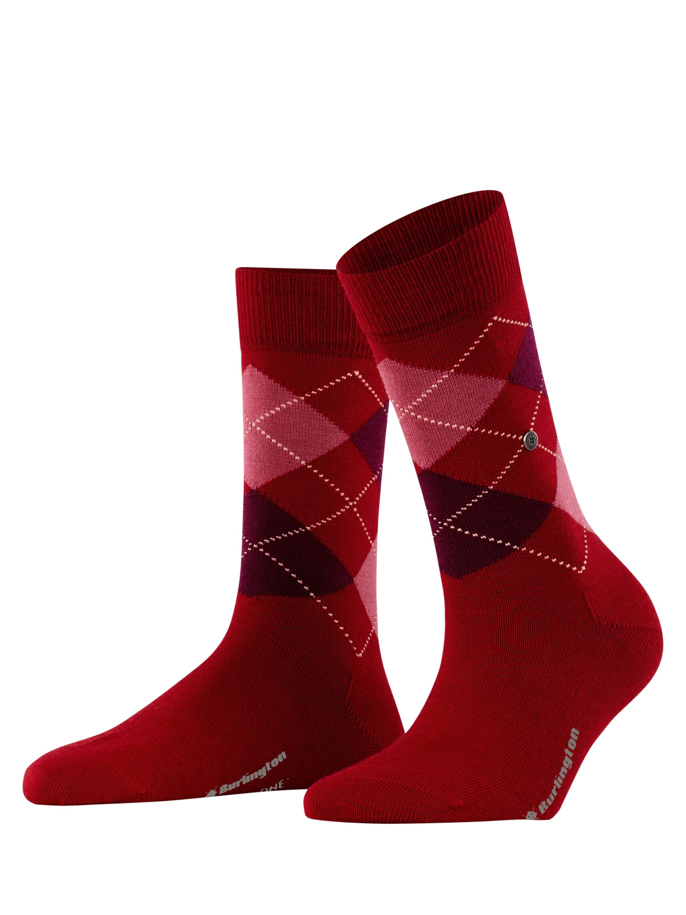 BURLINGTON Socken 'Marylebone'‌‌‌‌‌‌ in Rot: Vorderseite