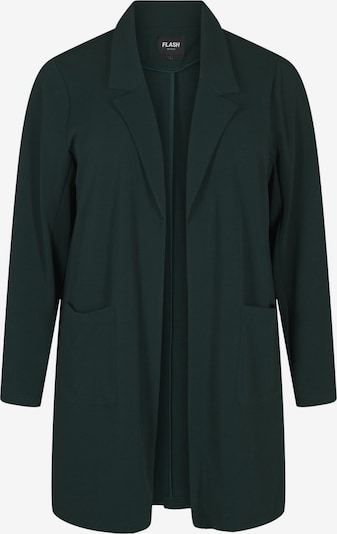 Sacou Flash by Zizzi pe verde închis, Vizualizare produs