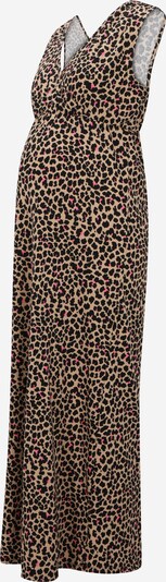 MAMALICIOUS Vestido 'Kalina' em castanho claro / rosa / preto, Vista do produto
