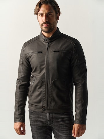 KOROSHI Jacke in Grau: Vorderseite