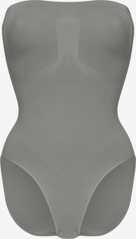 Body modelant 'Trägerloser Bodysuit Sculpting Shapewear mit Slip' cfab (formerly creamy fabrics) en gris : devant