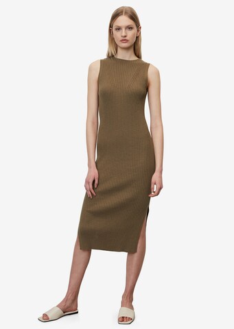 Marc O'Polo Knitted dress in Brown