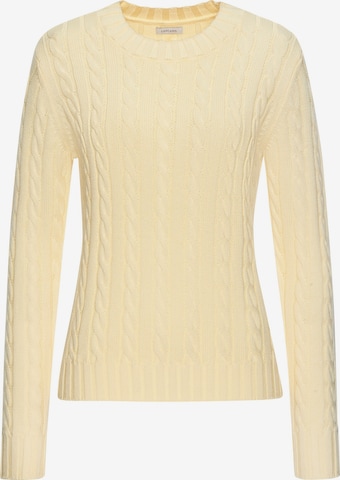 LASCANA Pullover in Gelb: Vorderseite