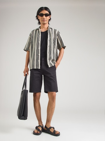 BLEND Слим Брюки-чинос 'BHMASON' в Черный