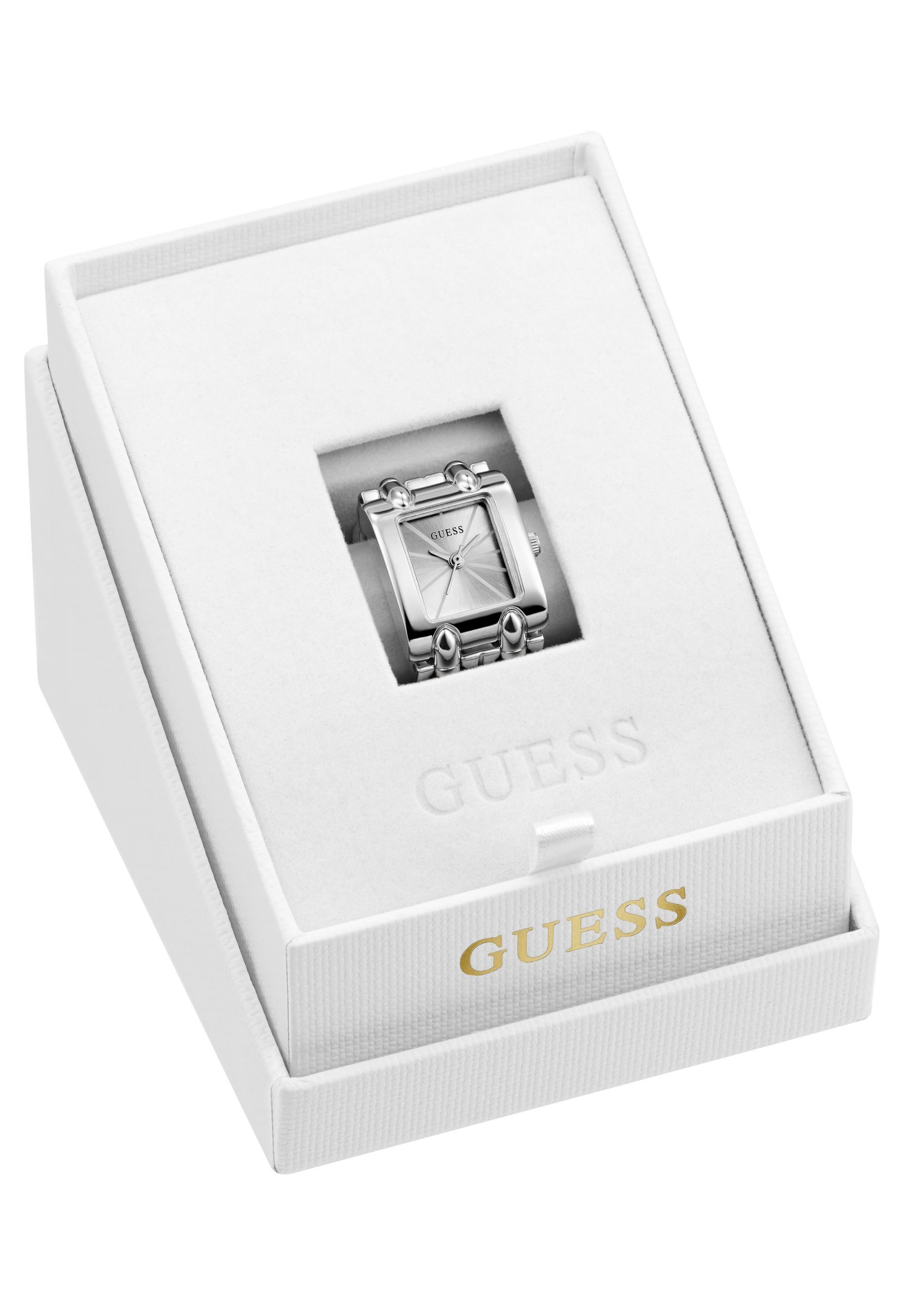 GUESS Analogt ur 'MOD' i sølv