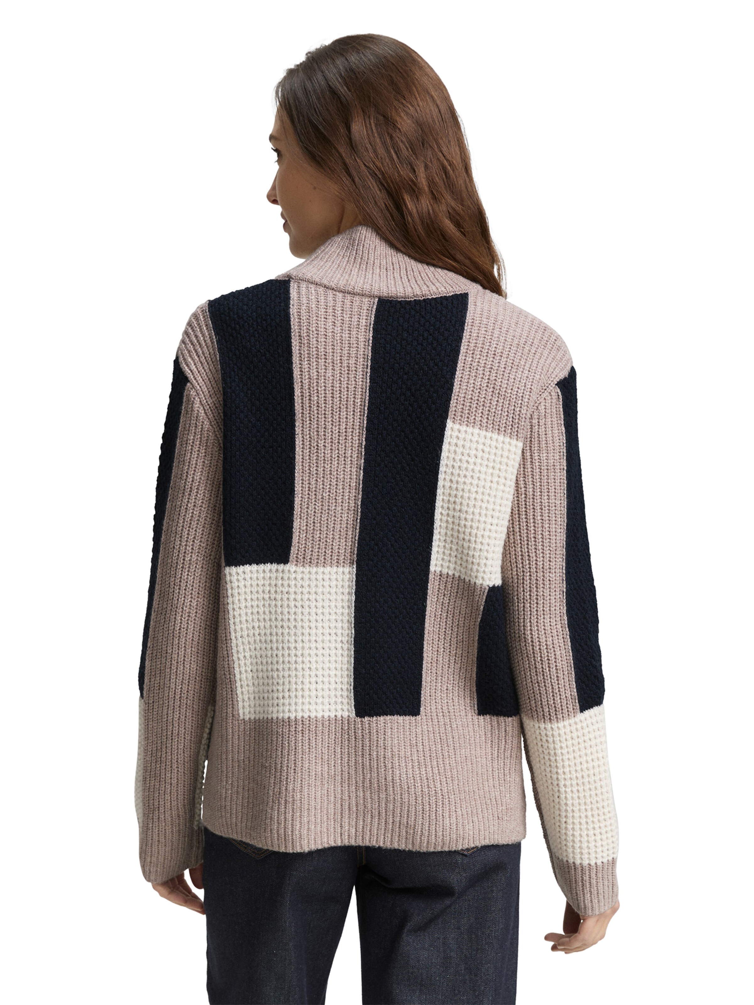 TOM TAILOR Sweter w kolorze szary