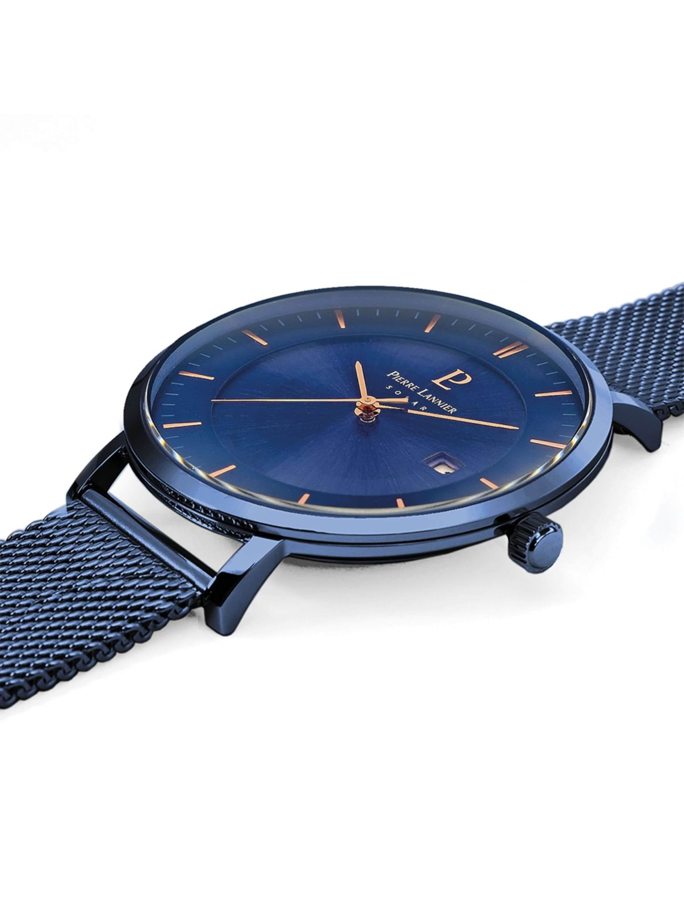Montre à affichage analogique 'Inti' Pierre Lannier en bleu