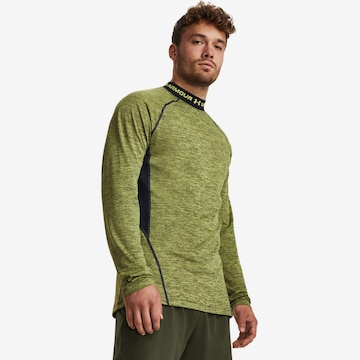 UNDER ARMOUR Funktionsshirt 'Twist Mock' in Grün: predná strana