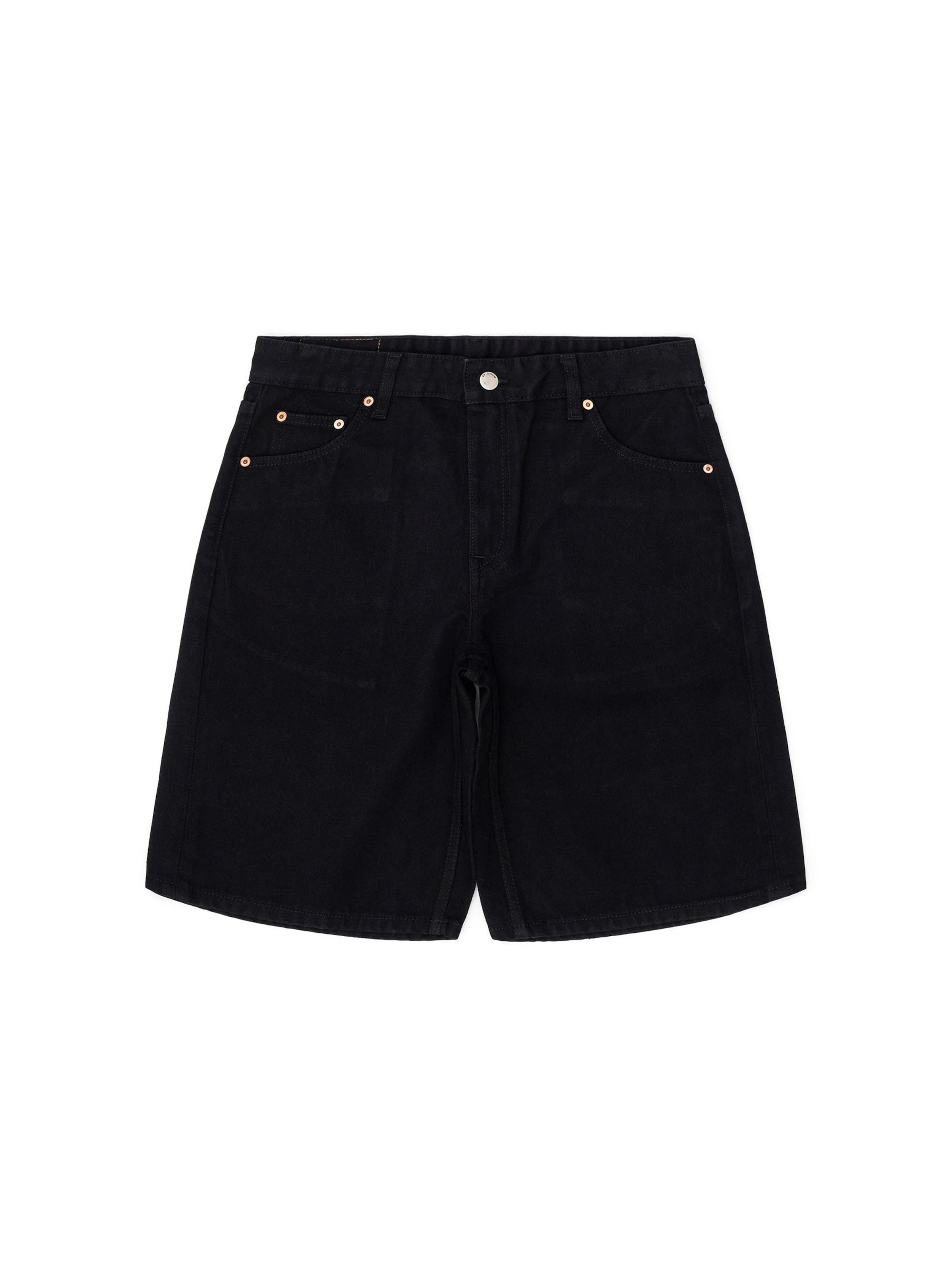 Dr. Denim Loosefit Jeans 'Lea Shorts'‌‌‌‌‌‌‌‌‌‌ in Schwarz