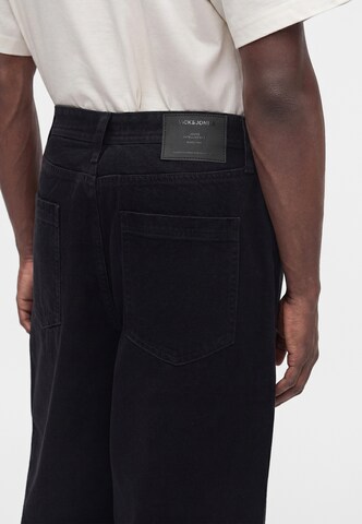 JACK & JONES Barrel Jeans 'JJIJOEY JJCREW' in Black