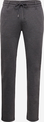Pantalon à pince 'Eberlein' INDICODE en gris : devant