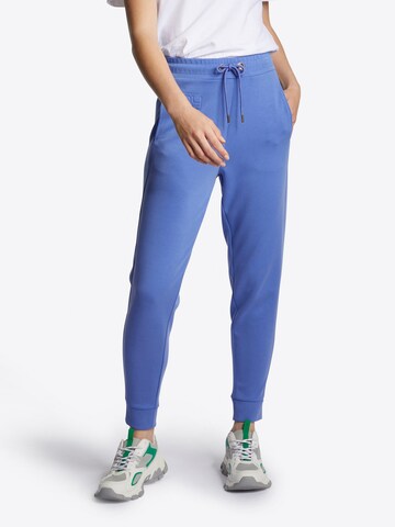 Rich & Royal Slim fit Pants in Blue: front