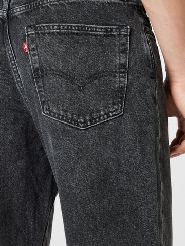 LEVI'S ® Loosefit Jeans '568™ Stay Loose Tapered Crop' i svart