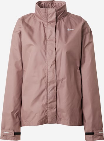 NIKE Athletic Jacket 'Fast' in Pink: front