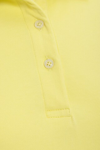 DENIM CULTURE Koszulka 'ISOLDE' w kolorze żółty