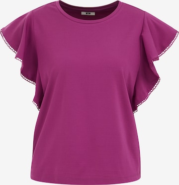 rožinė WE Fashion Marškinėliai: priekis