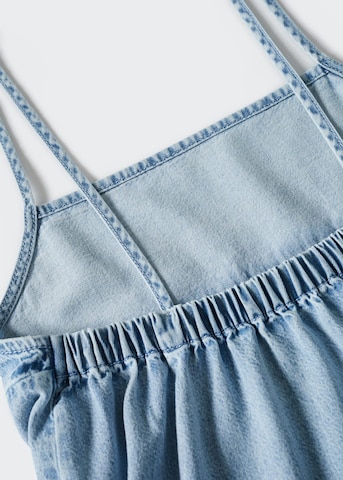 MANGO Zomerjurk 'Delaila' in Blauw