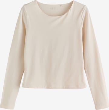 Next Shirts i beige: forside
