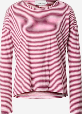 ARMEDANGELS Футболка 'XIANAA' в Ярко-розовый: спереди