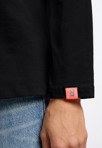 Frieda & Freddies NY Langarmshirt in Schwarz