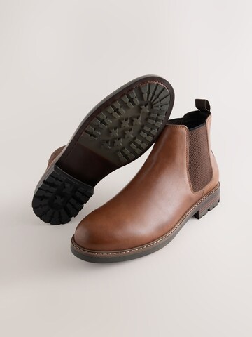 Next - Botas Chelsea en marrón