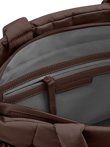 Kapten & Son Shopper 'Hellvi Cloud Medium'‌‌‌ in Braun