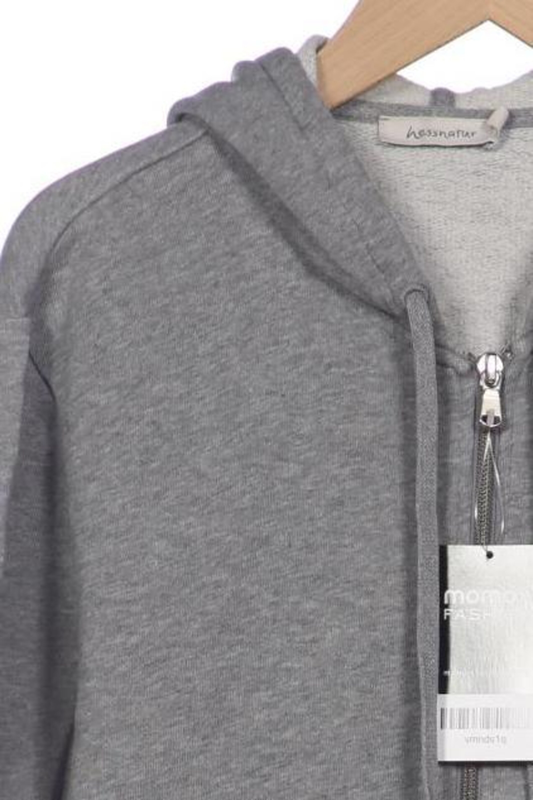 hessnatur Kapuzenpullover XS in Grau