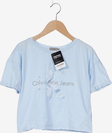 Calvin Klein Jeans T-Shirt XS in Blau: predná strana