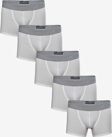 Boxers 'COTTON MAX Boxershorts Men 5er Pack' Maxte en blanc : devant