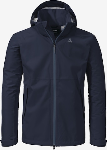 Schöffel Outdoorjas 'Easy XT' in Blauw: voorkant