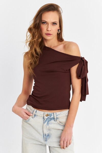 Cool & Sexy Top, veľkosť S - hnedá, Produkt