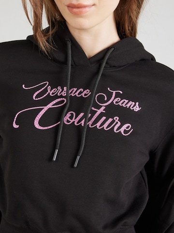 juoda Versace Jeans Couture Megztinis be užsegimo