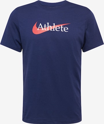 NIKE Sportshirt in Blau: predná strana