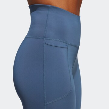 ADIDAS TERREX Skinny Sporthose in Blau