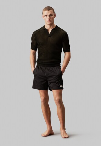 Calvin Klein Swimwear Pullover in Schwarz