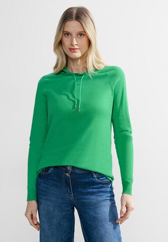 CECIL Sweater in Green: front