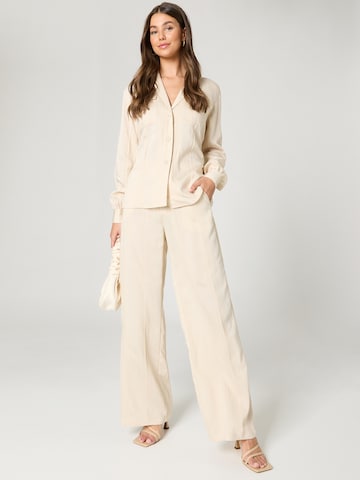 Guido Maria Kretschmer Women Loose fit Pants 'Hilka' in Beige