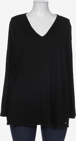 Emilia Lay Blouse & Tunic in 4XL in Black: front