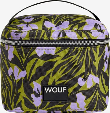 Wouf Toiletry Bag in Green: front