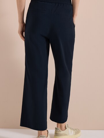 CECIL Wide Leg Hose 'Neele' in Blau