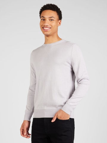 BURTON MENSWEAR LONDON Sweater in Grey: front