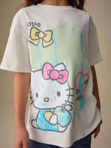 Next T-Shirt 'Hello Kitty' in Beige