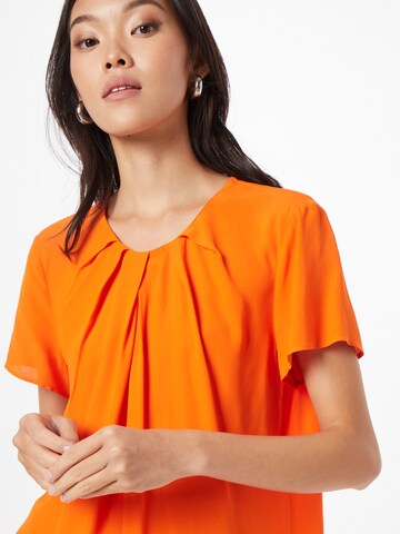 Bluză 'Schwarze Rose' de la SEIDENSTICKER pe portocaliu