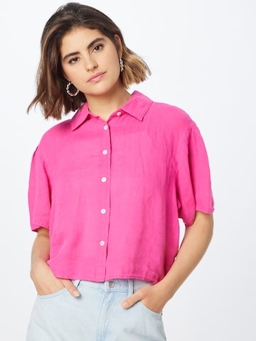 Camicia da donna 'IVYBO' di AMERICAN VINTAGE in rosa: frontale