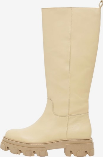 Bianco Bottes 'GINNY' en crème, Vue avec produit