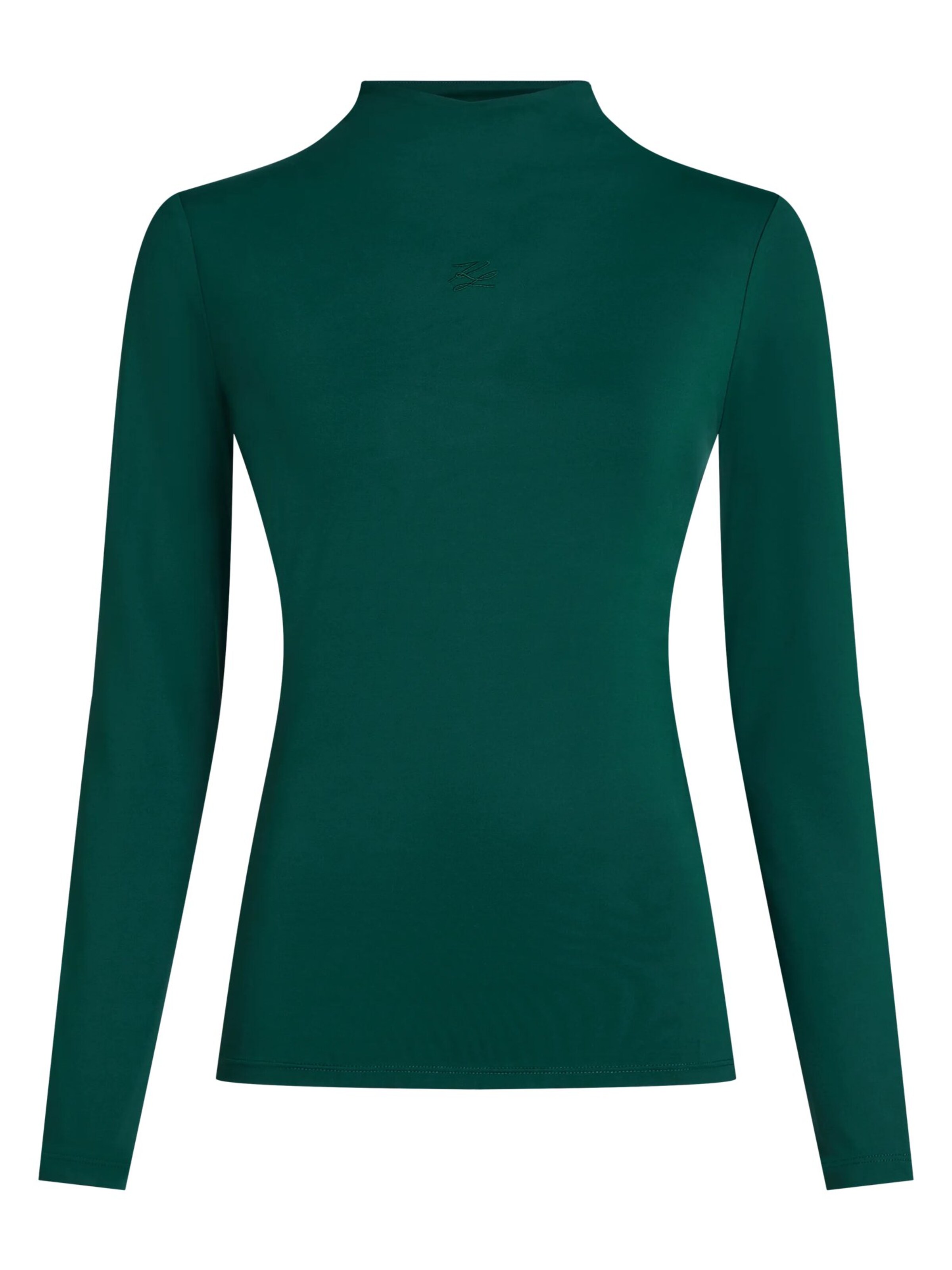 T-shirt Karl Lagerfeld en vert : devant