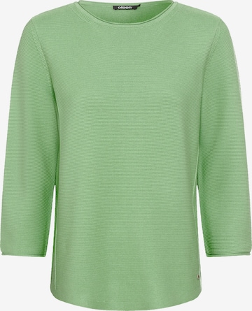 Pull-over Olsen en vert : devant